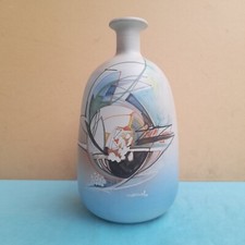 VASO CIANCIOLO IN CERAMICA TERRACOTTA, S. STEFANO DI CAMASTRA, anni '70, VINTAGE