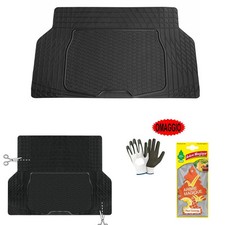 PER SMART FORTWO CABRIO VASCA BAULE PER AUTO TAPPETINO IN GOMMA PVC CON PRETAGL