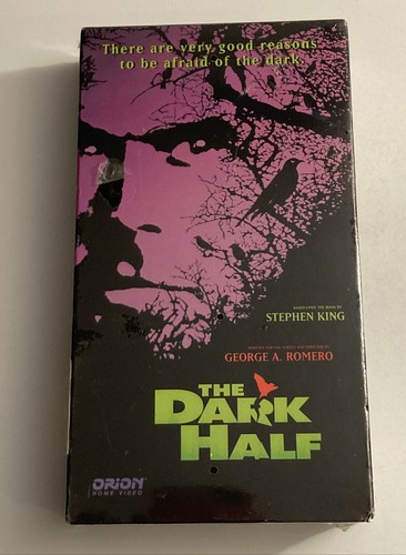 The dark half vhs 1993 - 1993, horror