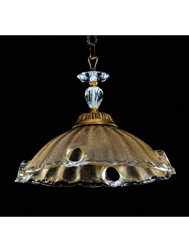 Lampadario classico foglia - lampadario,