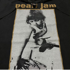 Maglietta Pearl Jam Choices Guns Violence Vintage Band Kids Awareness Tg.L RISTAMPA