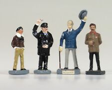 Set di 4 figurine in piombo