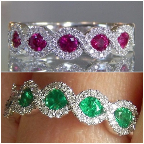 Taglia splendido anello - 6-10,