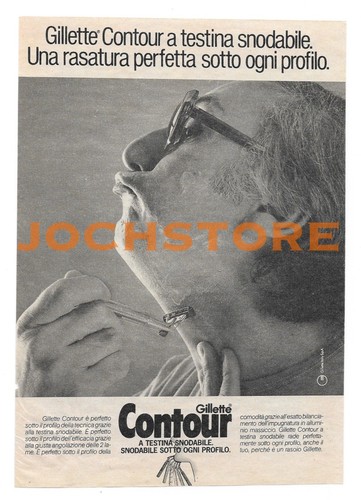 Pubblicità rasoio gillette - pubblicità,