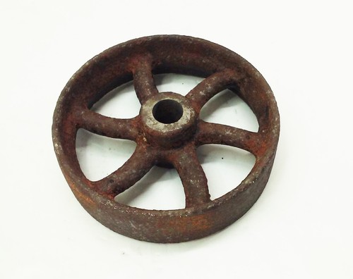 Vintage antico ghisa fabbrica