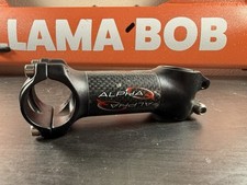 Stelo bici Alpha Q 100mm NERO senza filetto 1-1/8" 31,8mm fibra di carbonio alluminio #17