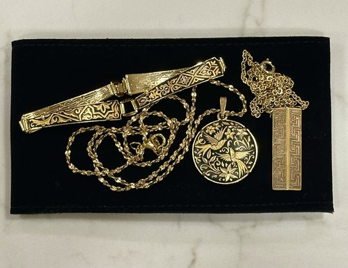 Damascene spanish style bangle - damascene,