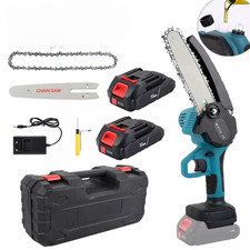 MOTOSEGA  a BATTERIA 48V 6 POLLICI Lubrificata OLIO  Mini Elettrosega Tagliarami