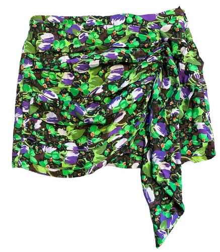 Zara minigonna drappeggio - zara,