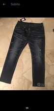 jeans Dsquared 2 uomo elasticizzato ORIGINALE