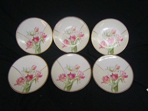 Lotto piatti tulipano - 6,