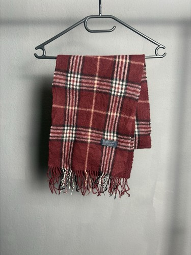 Sciarpa burberry vintage rossa - sciarpa,