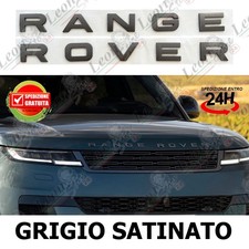 Logo Scritta per Range Rover Grigio Satinato evoque sport vogue velar badge land