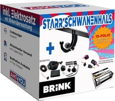 Gancio di traino BRINK PER SEAT ALTEA XL 06-15 rigido + 13 poli BRINK ES SPEZ