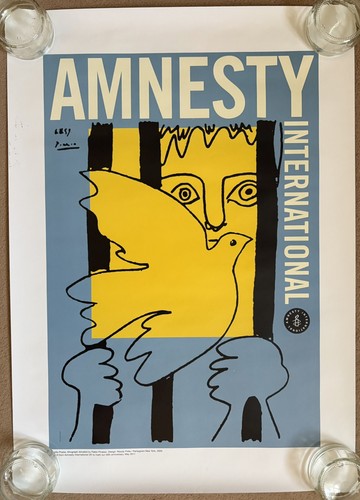 Picasso poster vintage 2011