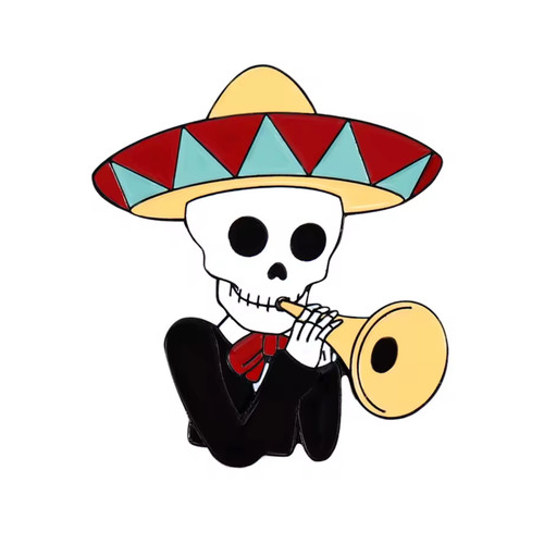 Mariachi mexican skeleton - mexican,