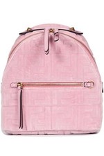 ZAINO FENDI SMALL FF IN PELLE E VELLUTO