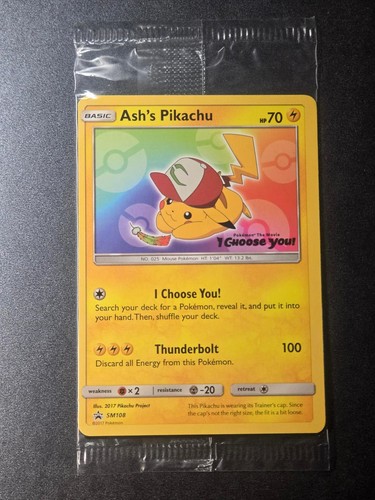 Ash pikachu sm108 nm - -,