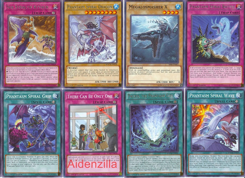Mazzo drago spirale fantasma - drago,