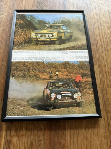 Poster rivista incorniciato