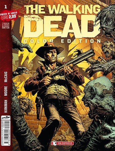 The walking dead color edition - walking,