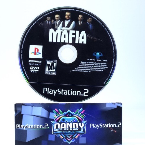 Mafia ps2 playstation 2 - mafia,