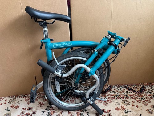 Bicicletta pieghevole brompton - bicicletta,