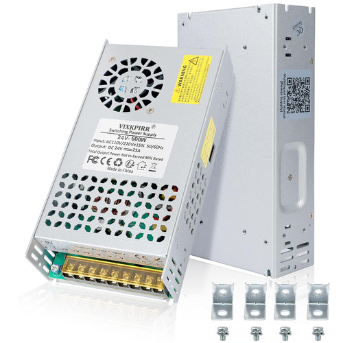 24v 25a 600w alimentatore - 25a,