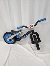 Bici da equilibrio leggera per bambini Chillafish Monster BMXie - sedile regolabile blu