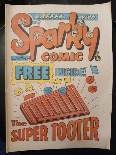 Rare vintage sparky comic - rare,