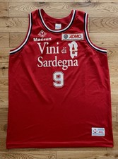 Canotta Maglia Basket Olimpia Cagliari Esperia Vintage Pallacanestro Sardegna It