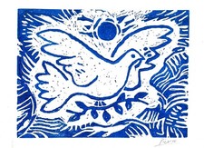 Pablo Picasso linocut
