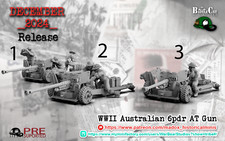 WWII Australian 6pdr AT Gun - Wargames - historical