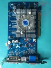 albatron mx480e1 scheda video grafica agp ddr 64mb nvidia geforce vga dvi tv out