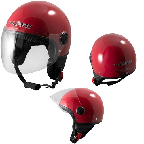 Casco jet demi scooter moto - demi,