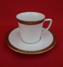 ✅ ANTICA TAZZA CAFFE' BAVARIA PORCELLANA E ORO ZECCHINO META' 900 ANTIQUE - 4470