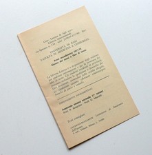 UNIVERSITA' BARI AA 1971-72