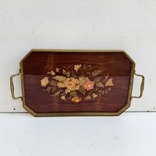 Vassoio vintage in legno di