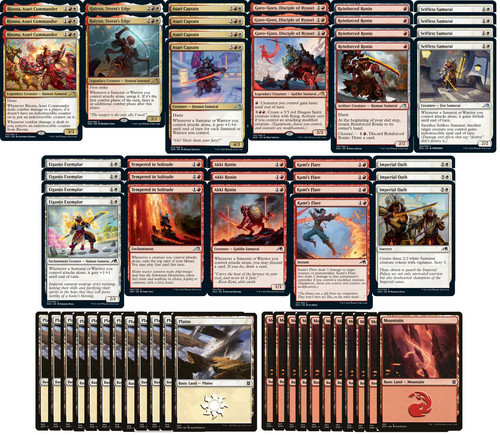 Mazzo samurai magic the - mazzo,