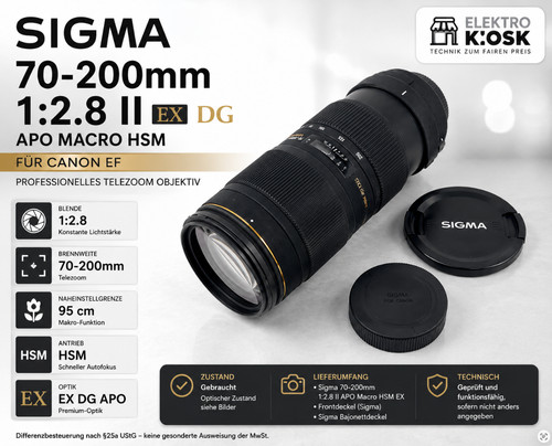 Sigma apo 200 - dg, 1:2.8