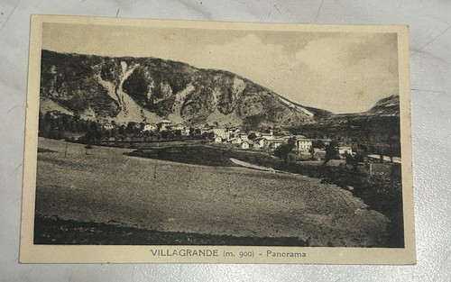 Cartolina villagrande - villagrande, (m.