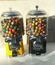 1x Beaver da Banco distributore gomme caramelle palline candy dispenser GIALLO💛