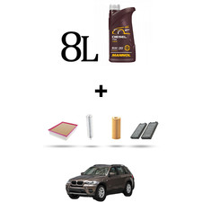 HOFFCAR Kit tagliando 4 FILTRI