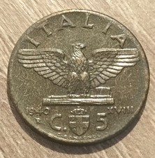 5 Centesimi 1940