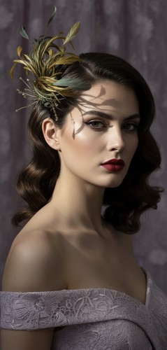 Pettine per capelli fascinator - per,
