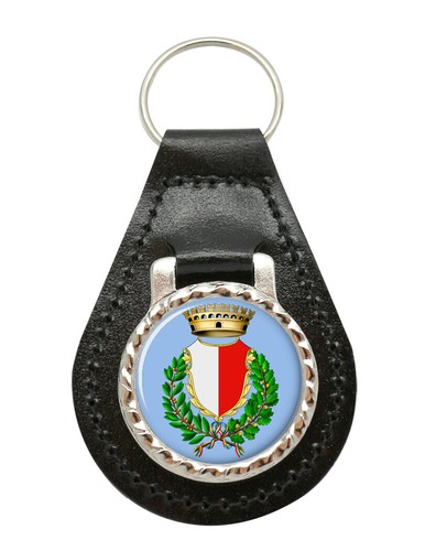 Bari leather key - leather, fob