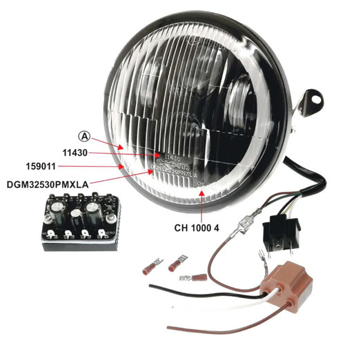 Faro anteriore led - anteriore,