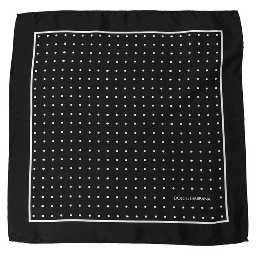 Dolce gabbana sciarpa nera a - nera,