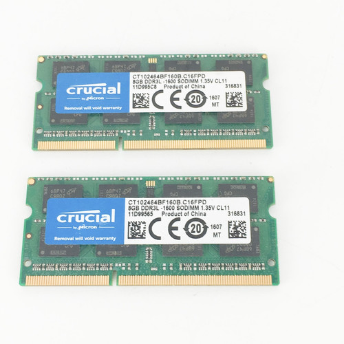 Crucial laptop ram pc3l - crucial, 12800