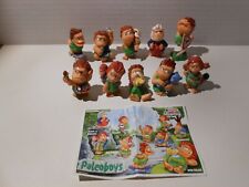 KINDER FERRERO: SERIE 10 PALEOBOYS + 3 BPZ.  2003